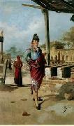 unknow artist Arab or Arabic people and life. Orientalism oil paintings 168 Germany oil painting artist
